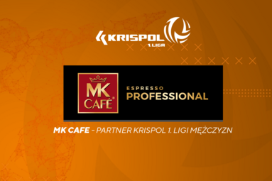 MK Cafe partnerem KRISPOL 1. Ligi Mężczyzn
