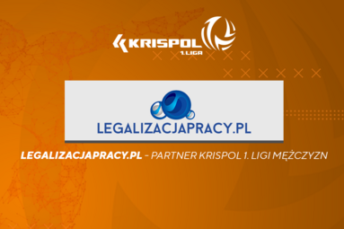 Legalizacjapracy.pl partnerem KRISPOL 1. Ligi Mężczyzn