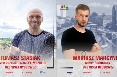 Mariusz Marcyniak nowym środkowym BKS Visły Bydgoszcz