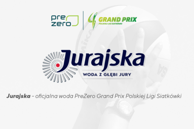 Jurajska oficjalną wodą turnieju mężczyzn w rozgrywkach PreZero Grand Prix!