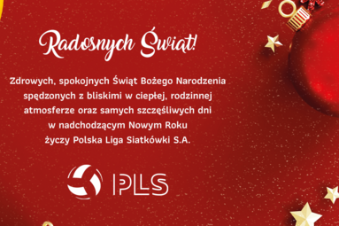 Świąteczne życzenia od Polskiej Ligi Siatkówki
