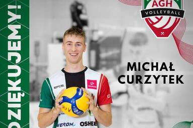 Michał Curzytek odchodzi z AZS AGH Kraków