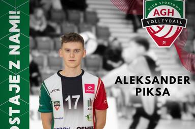 Aleksander Piksa w AZS AGH Kraków