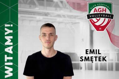  Emil Smętek dołącza do AZS AGH Kraków